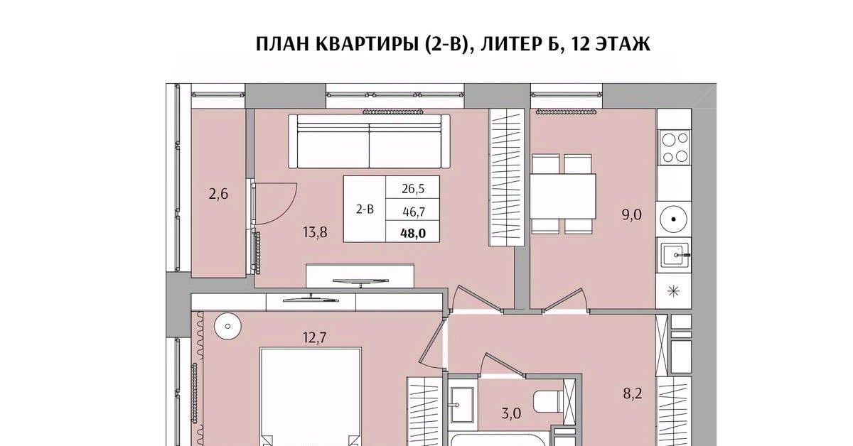 квартира г Нижний Новгород Бурнаковская ул Якорная фото 1