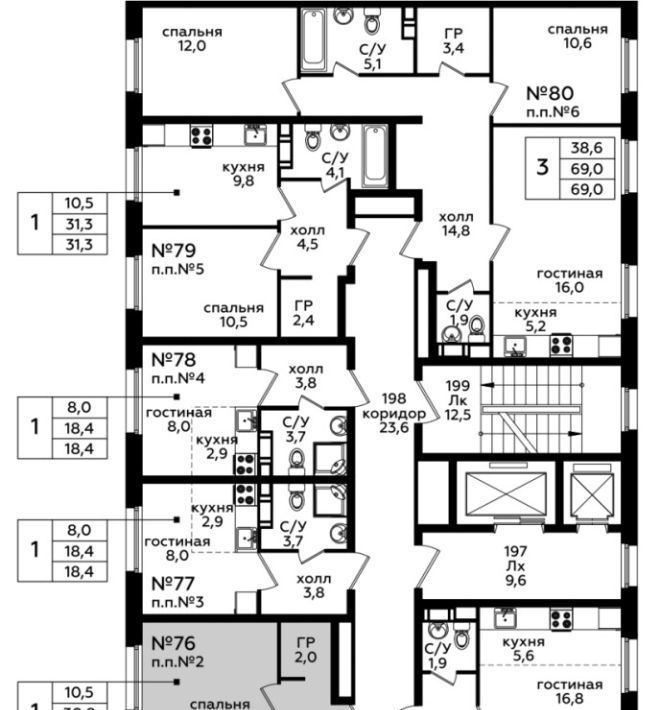 квартира г Москва п Сосенское пр-кт Куприна 30к/9 метро Бунинская аллея фото 2