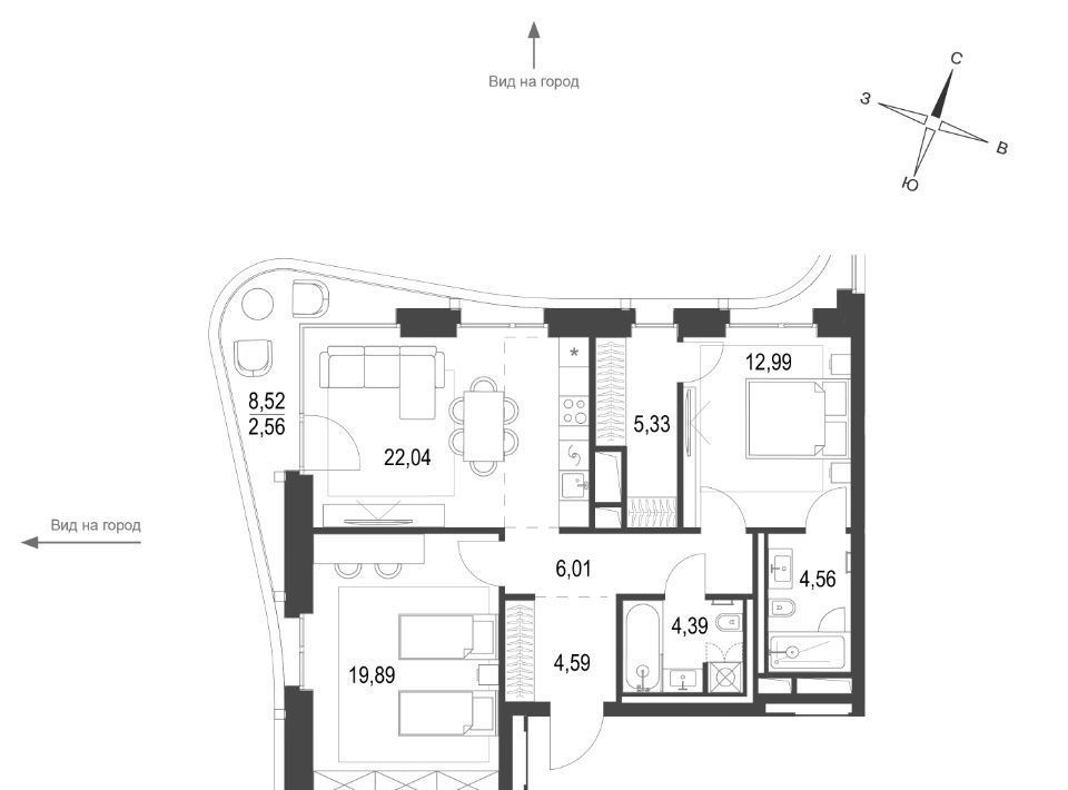 квартира г Москва метро Строгино Рублёво-Архангельское В 20 кв-л фото 1