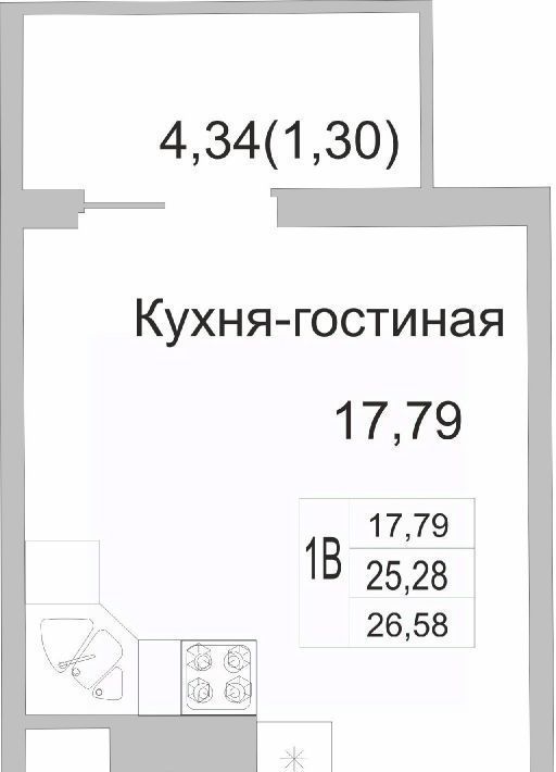 квартира р-н Псковский д Борисовичи ул Героя России Досягаева 1 Завеличенская волость фото 1