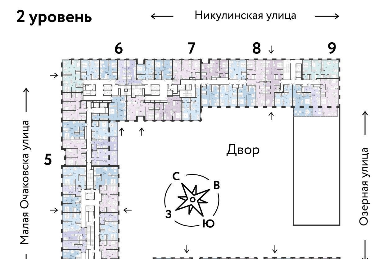 квартира г Москва метро Озерная Очаково-Матвеевское ул Озёрная 42с/7 фото 2