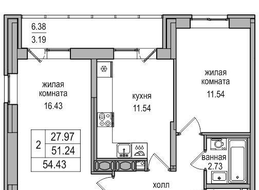 квартира г Санкт-Петербург п Парголово ул Заречная 46к/2 метро Парнас СНТ «Климовец» фото 1