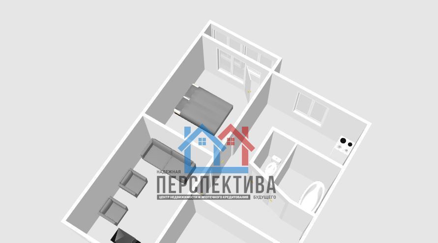 квартира г Тобольск р-н мкр Иртышский Иртышский 5 фото 13