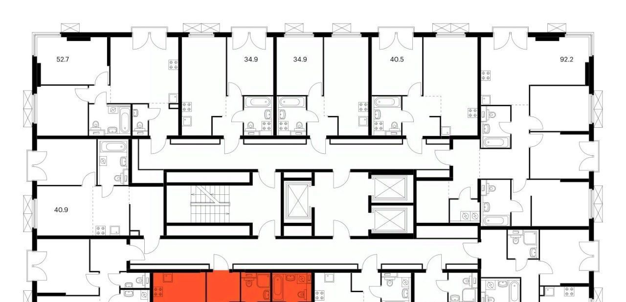 квартира г Москва метро Спартак ш Волоколамское 71к/9 фото 2