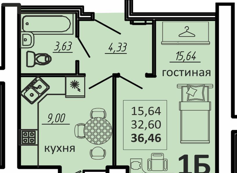 квартира р-н Пензенский с Засечное ул Соборная 4 Засечный сельсовет фото 1