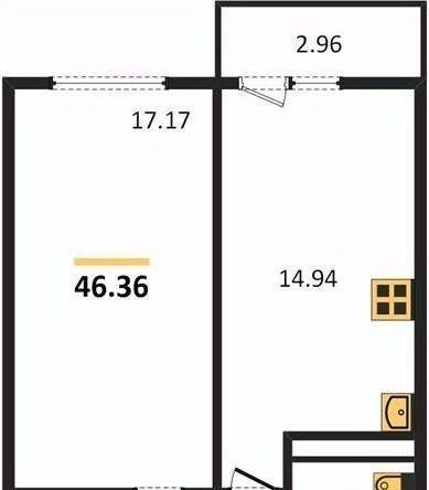 квартира г Краснодар р-н Прикубанский микрорайон «Московский» 112 фото 1