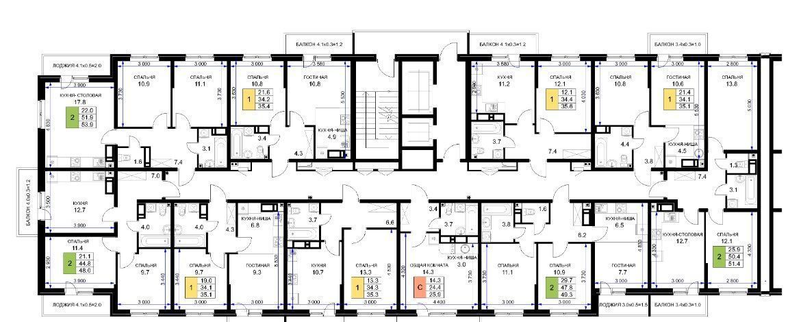 квартира г Краснодар р-н Прикубанский ул им. Героя Ростовского 8к/1 фото 1