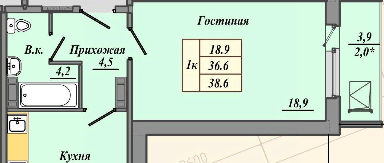 квартира г Омск р-н Центральный ул 21-я Амурская 71 фото 1