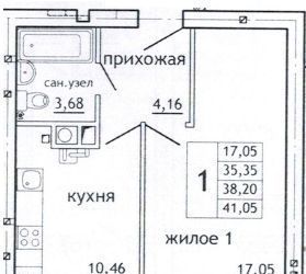 квартира р-н Смоленский д Алтуховка Козинское с пос фото 1