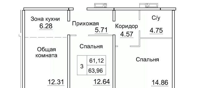 р-н Новосибирский рп Краснообск мкр 3 12а Площадь Маркса фото