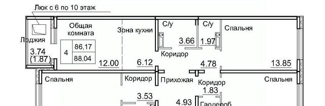 р-н Новосибирский рп Краснообск мкр 3 12а Площадь Маркса фото