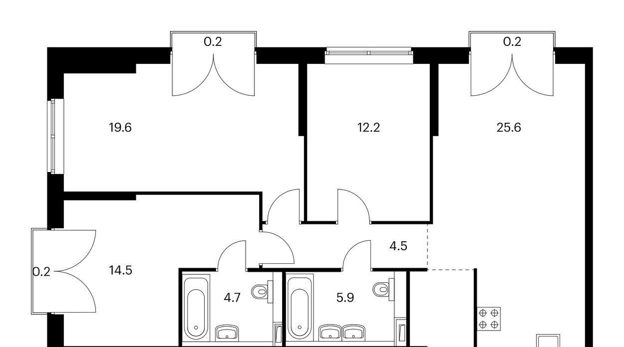 квартира г Москва метро Багратионовская ЖК Барклая 6 к 5 фото 1