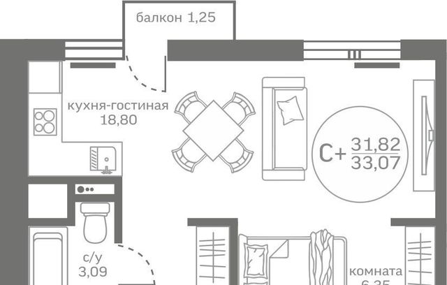 р-н Тюменский д Патрушева ул Петра Ершова 8 фото