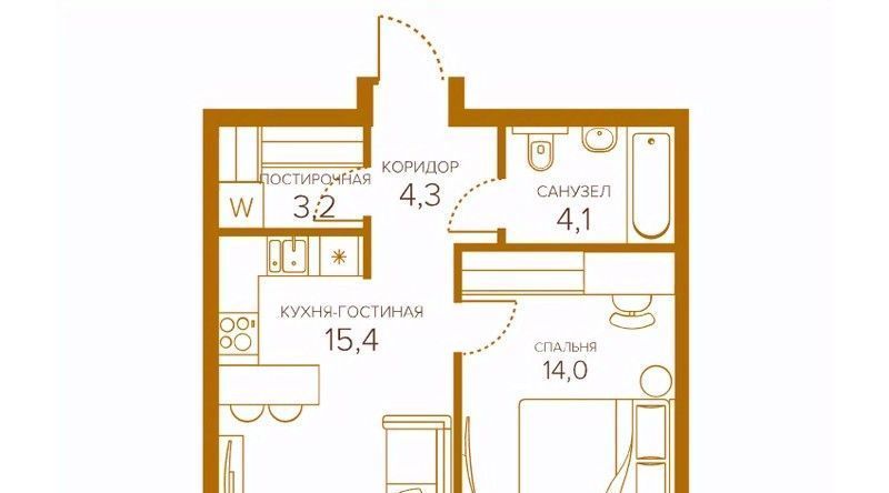 квартира г Москва метро Пролетарская ул Сосинская 43 фото 1