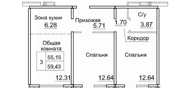 р-н Новосибирский рп Краснообск мкр 3 12а Площадь Маркса фото