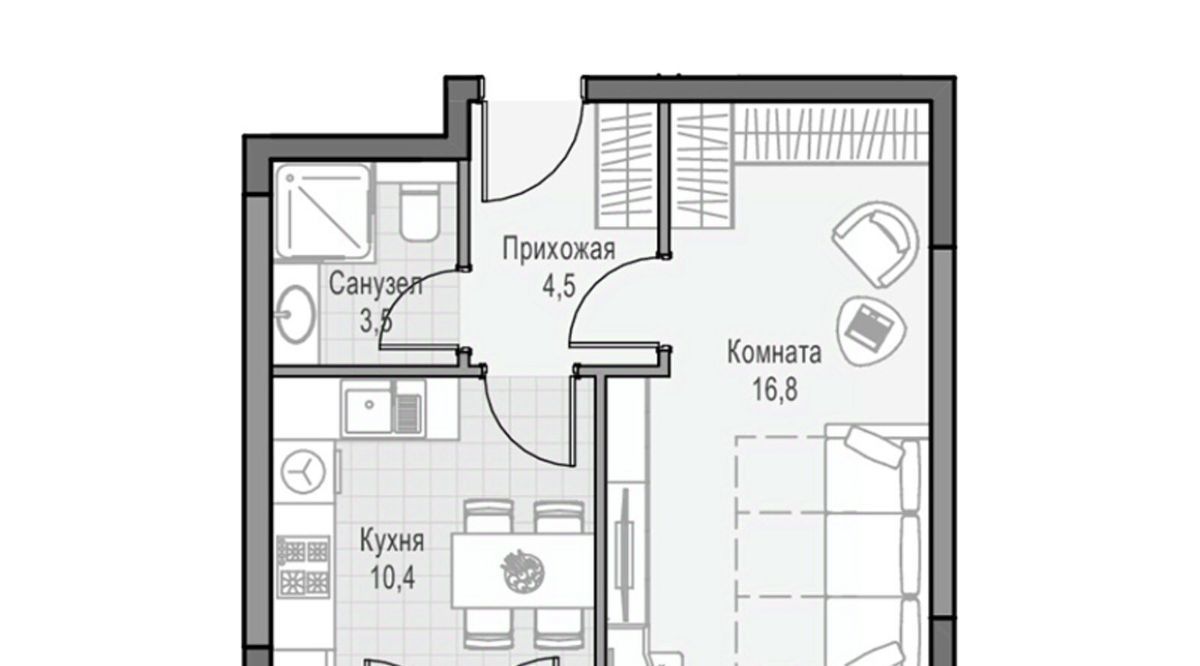 квартира г Москва метро Бутырская Марфино ул Академика Королева 21 фото 1