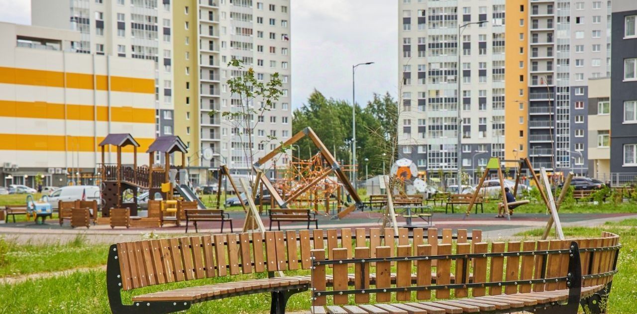 квартира г Санкт-Петербург метро Девяткино Цветной Город жилой комплекс фото 27