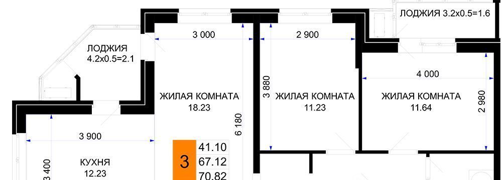 квартира г Краснодар р-н Центральный ул им. Валерия Вишневецкого 9 фото 1