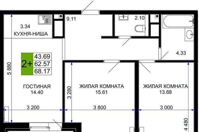 г Краснодар р-н Центральный ул им. Валерия Вишневецкого 9 фото