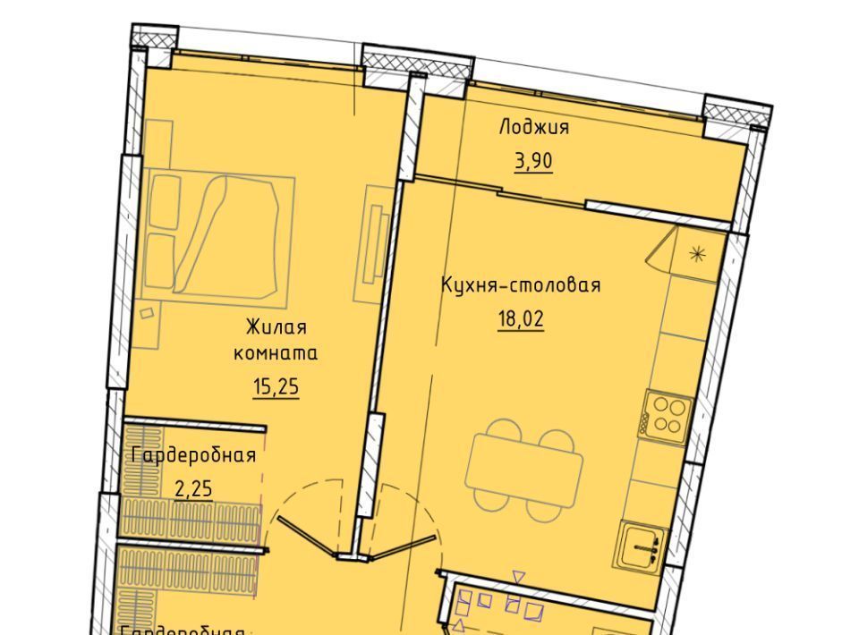 квартира г Екатеринбург Чкаловская ул Машинная 1в/3 фото 1