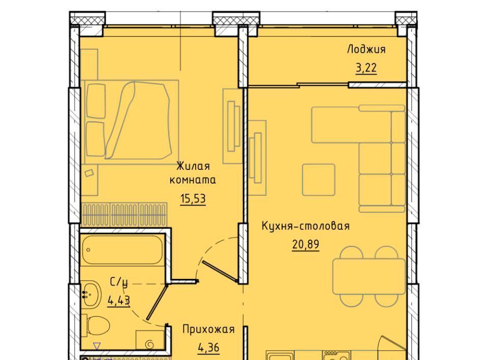 квартира г Екатеринбург Чкаловская ул Машинная 1в/3 фото 1