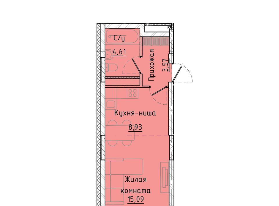 квартира г Екатеринбург Чкаловская ул Машинная 1в/2 фото 1