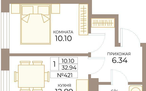 квартира г Санкт-Петербург метро Новочеркасская ул Таллинская 11с/2 фото 1