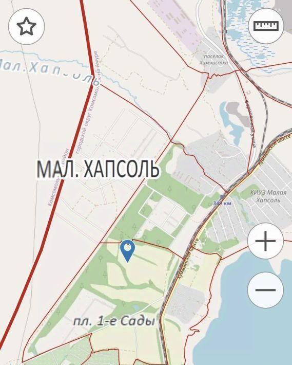 земля г Комсомольск-на-Амуре Центральный округ фото 1