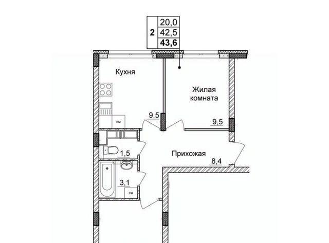 квартира г Нижний Новгород Горьковская ЖК «Новая Кузнечиха» 11 фото