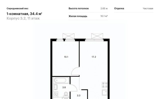 г Москва п Филимонковское д Середнево ЖК Середневский Лес 3/2 Филатов Луг фото