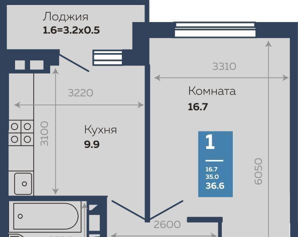 квартира г Краснодар р-н Прикубанский ул Героев-Разведчиков 11/3 фото 1