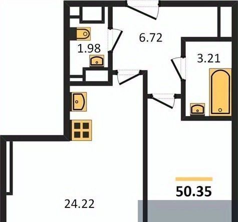 квартира г Воронеж р-н Советский ул 9 Января 233/40 фото 1