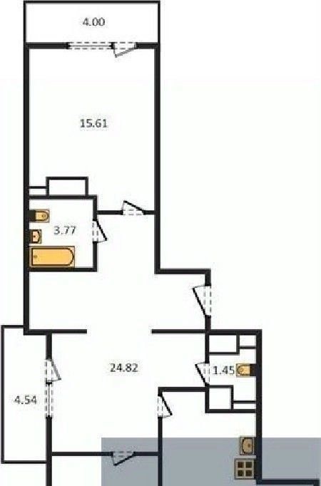 квартира г Воронеж р-н Советский ул 9 Января 233/40 фото 1