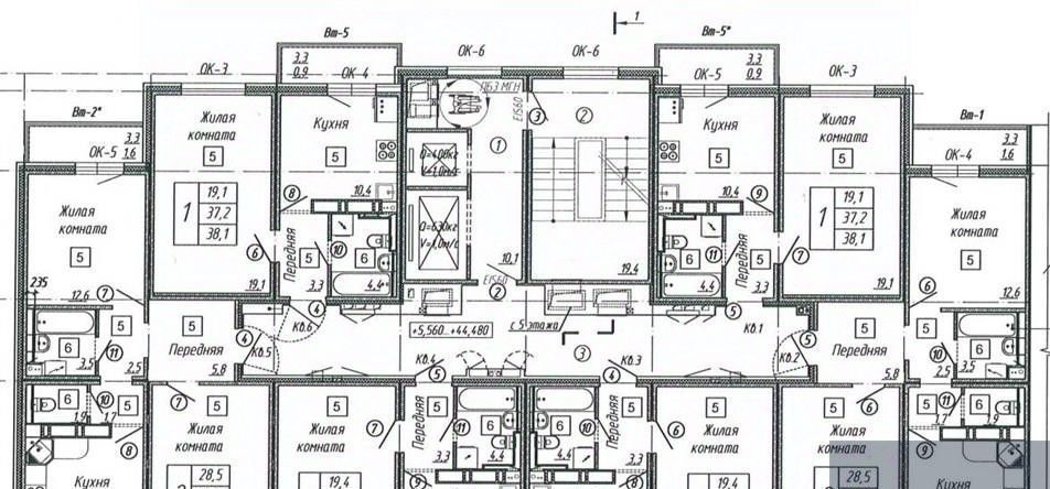 квартира г Воронеж р-н Коминтерновский ул Серафима Саровского 179а фото 9