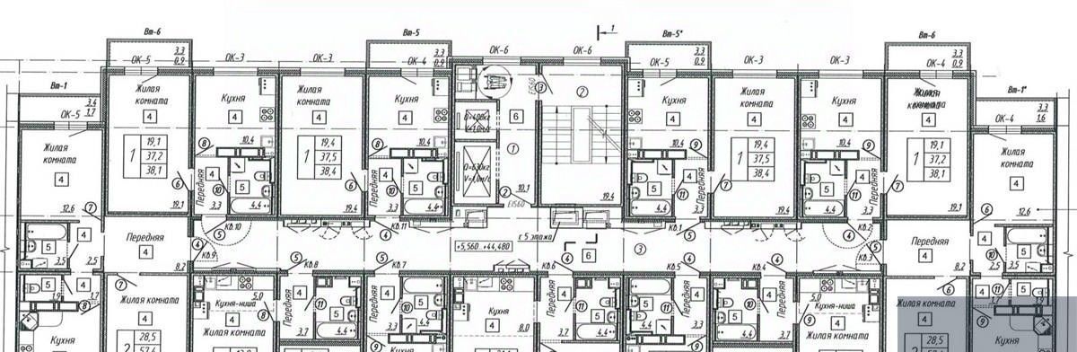 квартира г Воронеж р-н Коминтерновский ул Серафима Саровского 179а фото 9