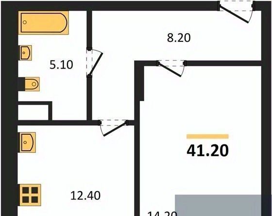 квартира г Воронеж р-н Центральный ул Шишкова 140б/17 фото 1