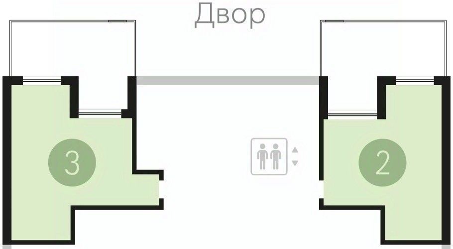 квартира г Тюмень р-н Центральный ЖК «Европейский квартал» с 34/11 фото 2