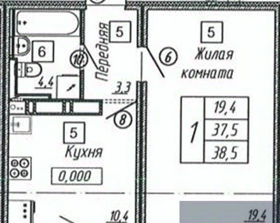 квартира г Воронеж р-н Коминтерновский Подгорное ЖК «Новое Подгорное» фото 1