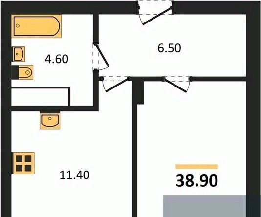 квартира г Воронеж р-н Железнодорожный б-р Содружества 1 фото 1