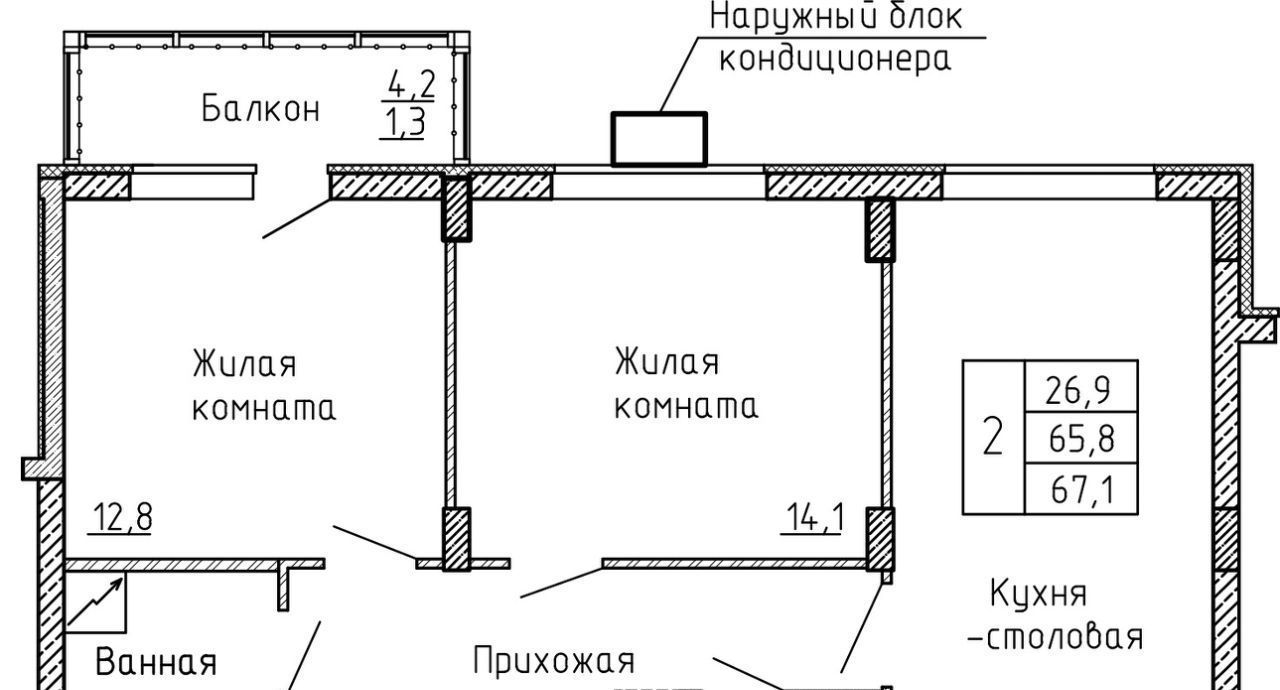 квартира г Старый Оскол р-н мкр Садовые кварталы фото 1