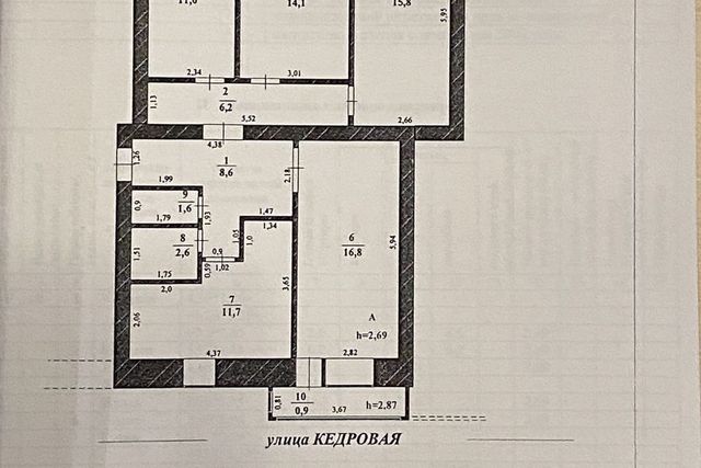 квартира ул Кедровая 5 фото