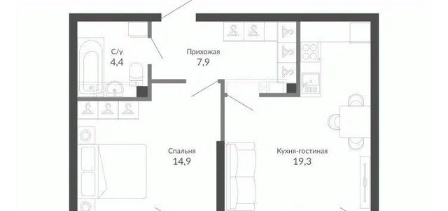 г Новороссийск р-н Центральный ул Куникова 47г ЖК Облака 2 фото