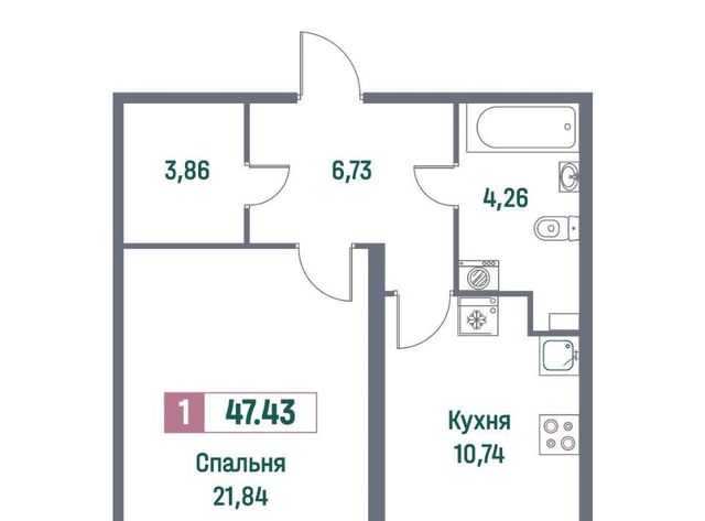 р-н Всеволожский г Мурино пр-кт Ручьевский 1/24 Девяткино фото