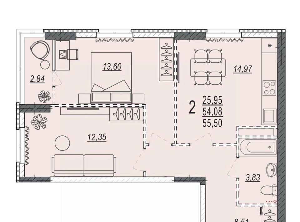 квартира г Волгоград р-н Советский ул 35-й Гвардейской 19 фото 1