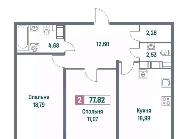 р-н Всеволожский г Мурино пр-кт Ручьевский 1/24 Девяткино фото