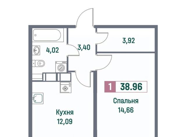 р-н Всеволожский г Мурино пр-кт Ручьевский 1/24 Девяткино фото