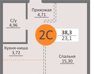 квартира г Новосибирск Октябрьская ул Московская фото 1