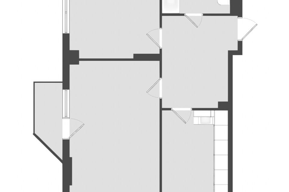 квартира г Якутск тракт Вилюйский 3/1 фото 1