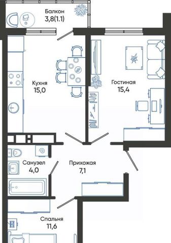 г Новороссийск р-н Центральный ул Куникова 47г ЖК Облака 2 фото