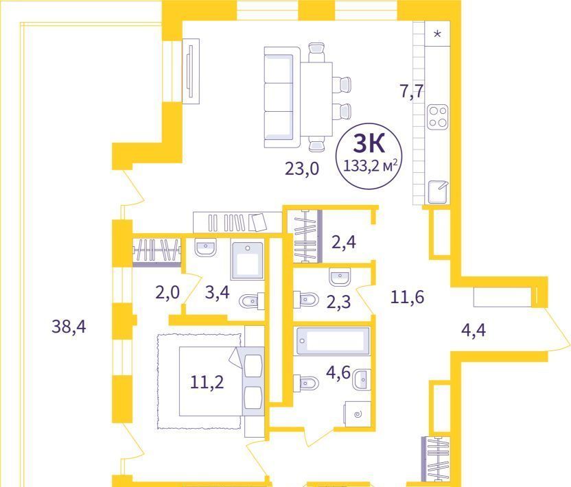 квартира г Екатеринбург Уралмаш ул. 22-го Партсъезда, 3 фото 1